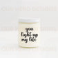 All Natural Soy Candle - 4oz & 8oz