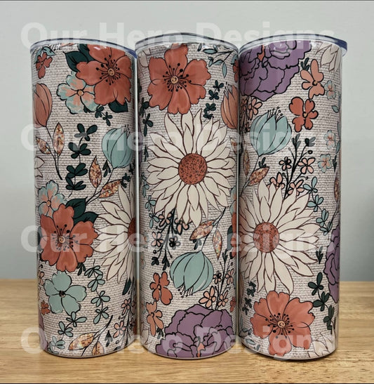 Floral 20oz Tumbler