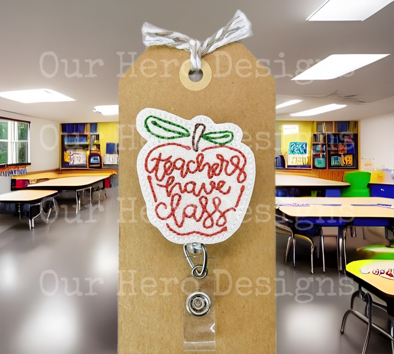 Teachers Badge Reel