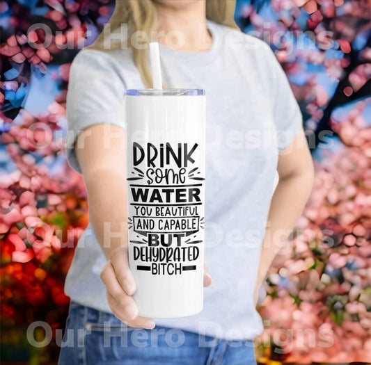 Drink Water 20oz Tumbler